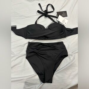 Knix padded black bikini